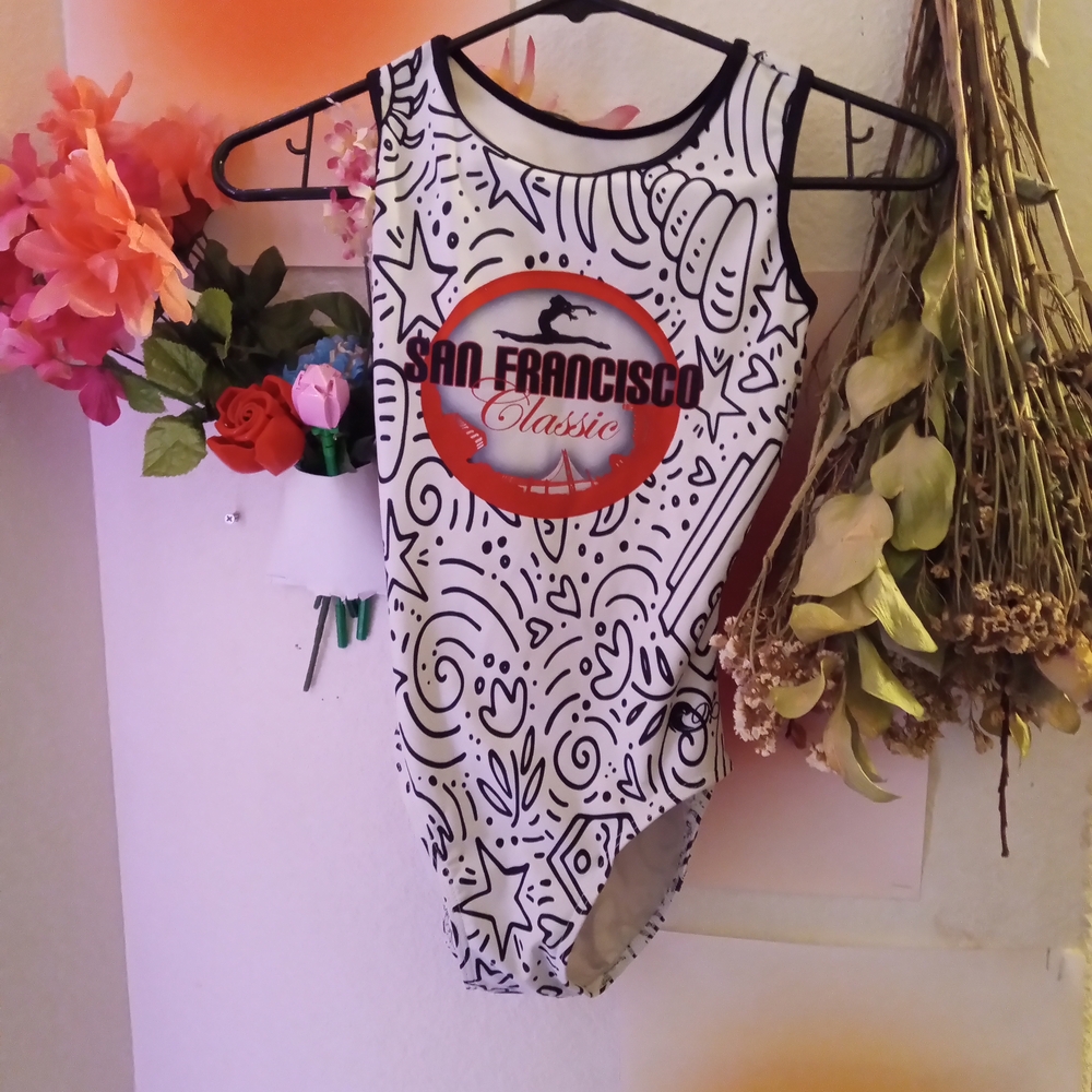 San Francisco Classic Adult One Piece - Black and White